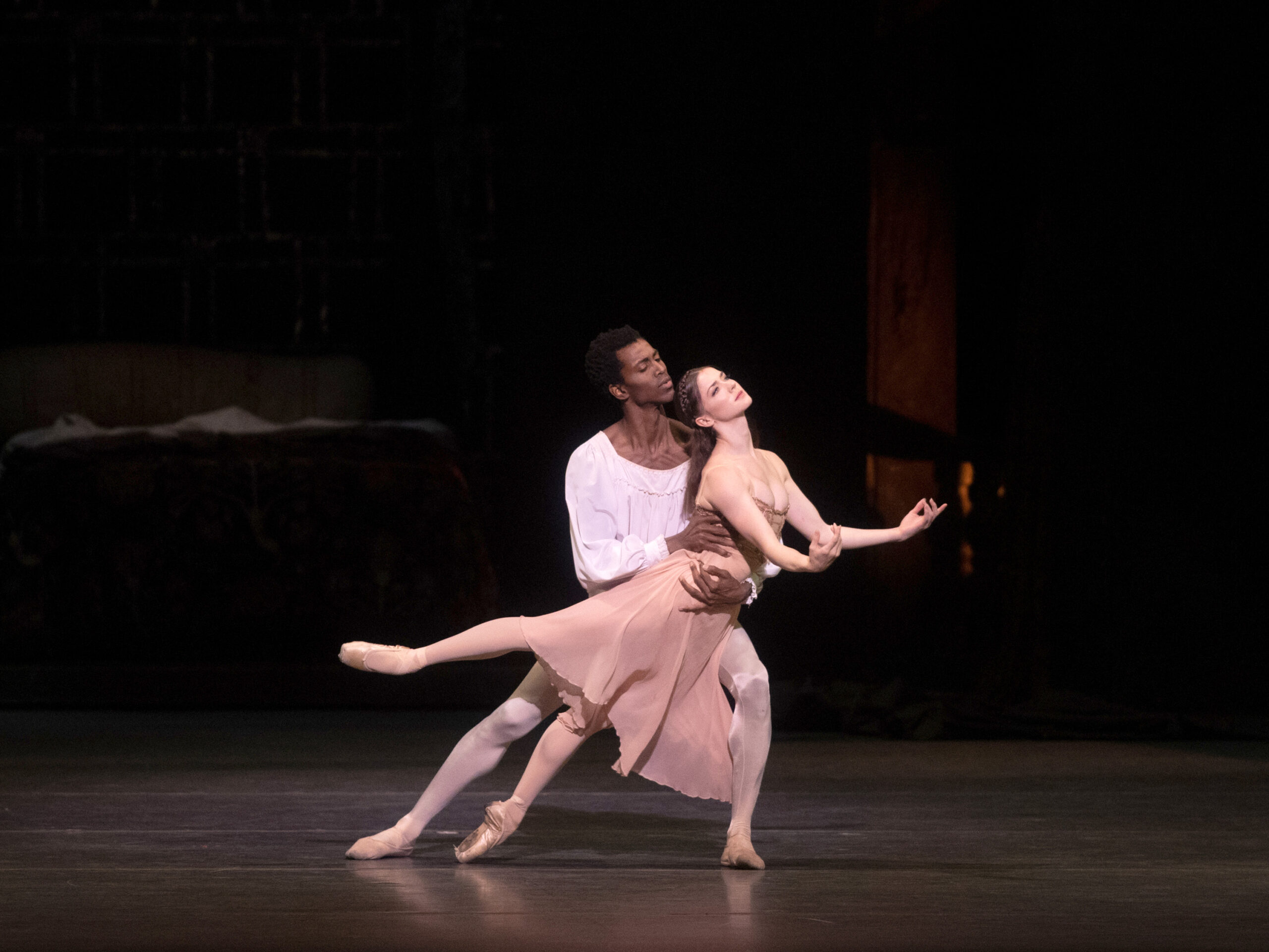 Cassandra Trenary and Calvin Royal III in Romeo and Juliet. Photo: Rosalie O’Connor.