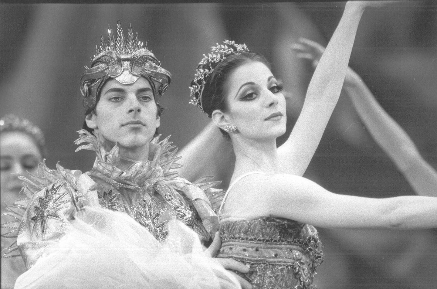 Leslie Browne and Ethan Brown in The Sleeping Beauty.